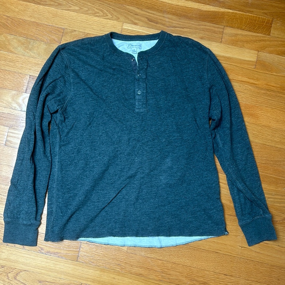Jcrew Double-Knit Henley